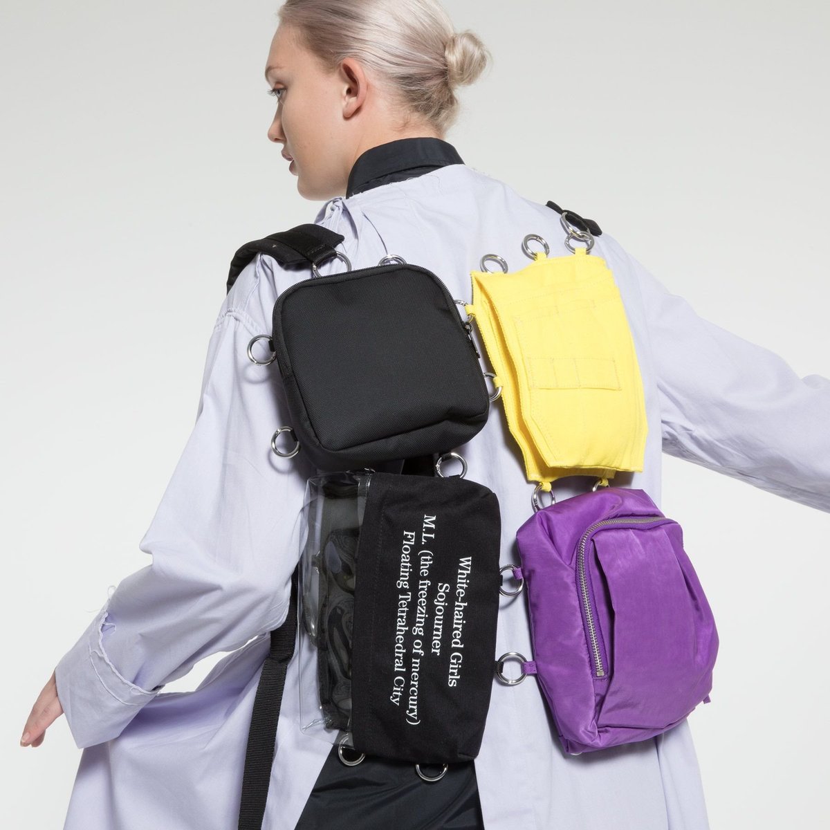 Eastpak x raf simons female backpack online