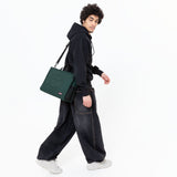 【官方代理】TELFAR X EASTPAK Shopper Medium (聯乘系列) - 深綠色