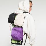 Eastpak - Raf Simons POCKETBAG LOOP Backpack -Garden (Black, Beige, White & Purple)