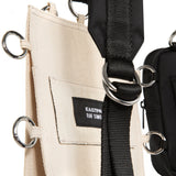 Eastpak - Raf Simons POCKETBAG LOOP Backpack -Garden (Black, Beige, White & Purple)