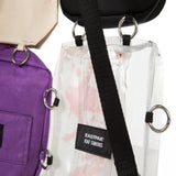 Eastpak - Raf Simons POCKETBAG LOOP Backpack -Garden (Black, Beige, White & Purple)