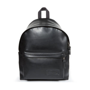 Eastpak - PADDED PAK'R: USA Leather Backpack - Black