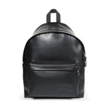 Eastpak - PADDED PAK'R: USA Leather Backpack - Black