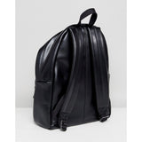 Eastpak - PADDED PAK'R: USA Leather Backpack - Black