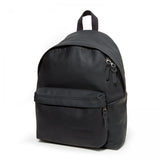 Eastpak - PADDED PAK'R: USA Leather Backpack - Black Ink Leather