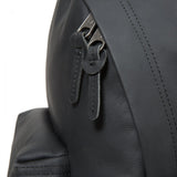Eastpak - PADDED PAK'R: USA Leather Backpack - Black Ink Leather