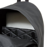Eastpak - PADDED PAK'R: USA Leather Backpack - Black Ink Leather