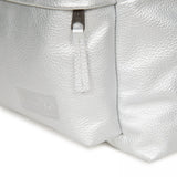 Eastpak - PADDED PAK'R: USA classic Leather Backpack - Silver Can (Andy Warhol Collab)