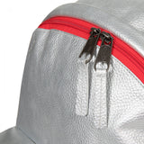 Eastpak - PADDED PAK'R: USA classic Leather Backpack - Silver Can (Andy Warhol Collab)