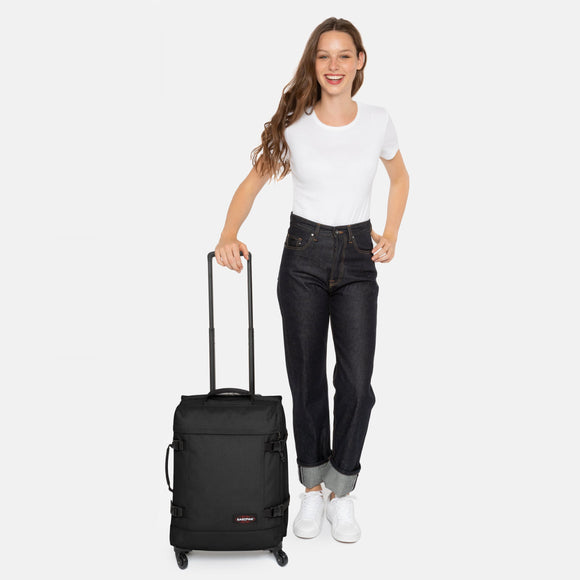 Eastpak - TRANS4 S, USA Luggage Suitcase, Cabin-sized, 360° Spinning Wheels, TSA Lock【Official】