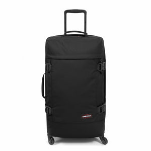 Eastpak - 【Official】TRANS4 M: USA wheel Luggage Suitcase - Black (optional TSA lock)