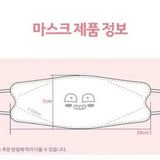 Kakao Friends [TUBE]- 【小童】KF94 四層式3D立體口罩30片裝