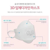 Kakao Friends [FRODO]-【小童】KF94 四層式3D立體口罩30片裝