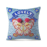Ashle HOME DECO - Butterfly Throw Square Pillow (蝴蝶方形抱枕)