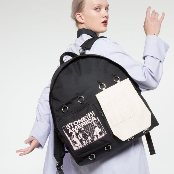 Raf Simons x Eastpak Padded Doubl'r Backpack Black/Yellow